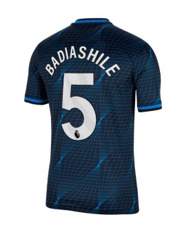 Moški Nogometna dresi replika Chelsea Benoit Badiashile #5 Gostujoči 2023-24 Kratek rokav